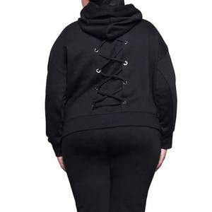 Custom Factory Adult Hooded Long Sleeve Breathable Plus Size Cotton Fleece Sweatshirt Women's Embroidered Winter <b>Summer</b> - Product Image 6