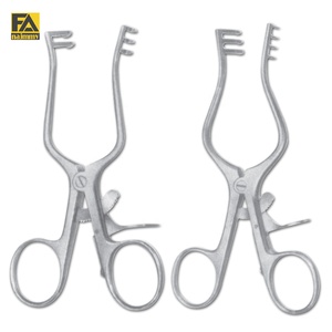 Retractores Weitlaner de Alta Calidad, Inocuos, de 3x4 Puntas, Autoajustables, Instrumento Quirúrgico para Uso Veterinario Ortopédico - Product Image 3