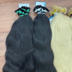 Wholesale <b>Hair</b> Bulk Straight Natural Color Top Grade 100% Vietnamese Raw <b>Hair</b> Unprocessed Virgin <b>Hair</b> Can Dye 613 - Product Image 3
