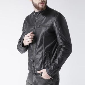 แจ็คเก็ตหนังแกะแท้สำหรับผู้ชาย ดีไซน์ทันสมัย แข็งแรงทนทาน เหมาะสำหรับนักขี่มอเตอร์ไซค์และคนรักแฟชั่น - Product Image 2