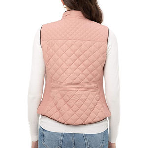 Gilet matelassé pour femme, Gilet d'hiver léger, logo personnalisé, conception OEM, vêtements d'équitation professionnels, vente en gros - Product Image 2
