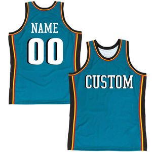 Camiseta de Baloncesto de Manga Corta 100% Poliéster, Ajuste Flexible, para Ligas de Adultos, Partidos de Fin de Semana, Tela Suave y Lisa Personalizable - Product Image 2