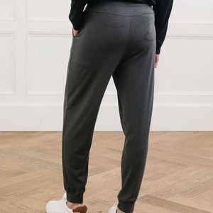 Pantalon de jogging personnalisé pour hommes Pantalon de survêtement en coton de bambou avec poche Pantalon de sport décontracté et respirant pour l'été Motif solide - Product Image 1