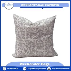 Housse de coussin en coton fait à la main coeur floral moderne bloc impression taie d'oreiller décorative teint à la main traditionnel indien maison jeter - Product Image 2