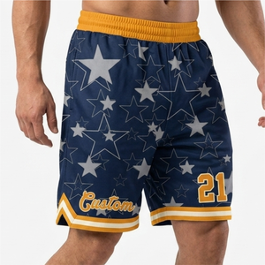 Shorts de basketball pour hommes en promotion – Style tendance, couleur personnalisable, respirant, séchage rapide, haute qualité, toutes saisons, service OEM - Product Image 4