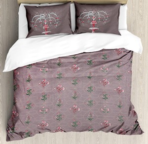 King Size La Decor couleur unie imprimé 100% coton biologique Gots certificat vente directe d'usine de housses de couette hôtel économique - Product Image 4