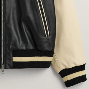 Chaqueta Universitaria de Alta Calidad con Diseño Personalizado en 3D, Bordado de Letras de Chenilla, Chaqueta Varsity de Béisbol para Hombre - Product Image 3