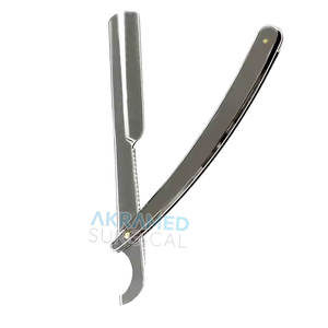 Vente en gros de rasoir droit en acier inoxydable réutilisable pour hommes coupe-boîte de rasoir de sécurité jetable fabriqué au Pakistan pour les barbiers - Product Image 6