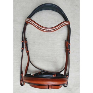 Horse New Tan <b>London</b> Swedish Leather Horse Tack Bridle with All Sizes. Best New Anatomical Bridle Horse Anatomic Leather Bridle - Product Image 1