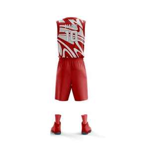 Haute qualité hommes vêtements de sport Kit de basket-ball personnalisé nom et numéro personnalisé basket-ball uniforme équipe Club basket-ball uniforme ensemble - Product Image 5