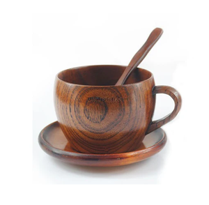 ถ้วยชาไม้มะม่วงแบบใช้ซ้ำได้ถ้วยทรงไข่งานหัตถกรรมธรรมชาติถ้วยไม้เป็นมิตรกับสิ่งแวดล้อม - Product Image 3