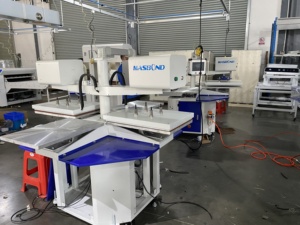 Masbond Nhà Máy May T Áo Sơ Mi In Ấn Báo Chí 4 Trạm 2 Đầu Máy Ép Nhiệt - Product Image 4