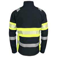 Chaqueta de Seguridad de Alta Visibilidad, Impermeable, Reflectante, para Trabajo Industrial y de Construcción, Resistente al Viento, Estilo Deportivo