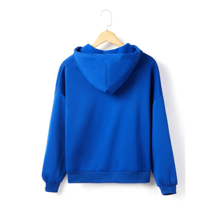 Unisex 100% Cotton Thick Luxury Eco-Friendly Hoodies Autumn Print Fleece Embroidery Custom Logo Bulk <b>Plain</b> <b>Tracksuit</b> - Product Image 4