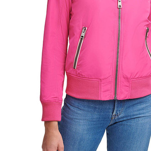 Veste softshell matelassée zippée pour femme, conçue sur mesure, grande taille, coupe-vent, imperméable et écologique pour l'hiver - Product Image 4