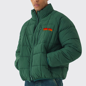 Wholesale Best Quality Fashionable Men's Puffer Jacket Winter Casual Wear <b>Cotton</b> <b>Padded</b> Custom Logo Stand Waterproof Hooded - Product Image 6
