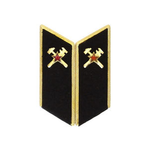 ปกเสื้อ KGB สำหรับเครื่องแบบทางการ พร้อมแถบติดปก เป็นมิตรกับสิ่งแวดล้อม ปรับแต่งได้ ชุดเครื่องแบบคุณภาพสูง ลายผีเสื้อ - Product Image 4