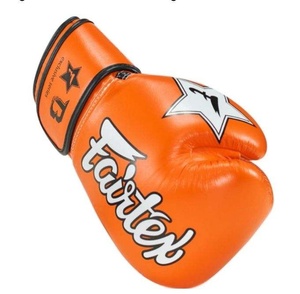 ถุงมือมวยไทยลายสมอเรือสีส้ม - Product Image 4