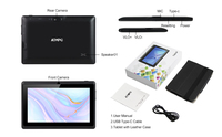 Tablette Android 7 pouces - Google Android 14 Quad-core 1,6 GHz, tablette éducative pour enfants