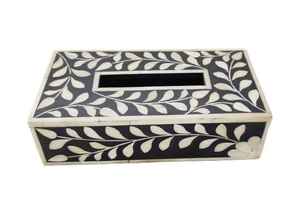 La mejor caja de pañuelos con incrustaciones de hueso decorativo para restaurantes y hoteles Envío Premium incluido - Product Image 4