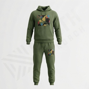 Conjuntos Deportivos de Dos Piezas para Hombre, Ropa Deportiva para Gimnasio y Jogging, Transpirable, de Secado Rápido, Estilo Urbano, Personalizable al por Mayor - Product Image 1