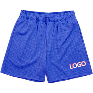 Pantalones cortos deportivos informales ligeros de verano para hombre 2025, malla de patrón sólido único con características antiarrugas, venta al por mayor - Product Image 4