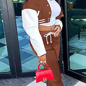 แจ็คเก็ตโพลีเอสเตอร์สำหรับผู้ชายและผู้หญิง,แจ็คเก็ตบอมเบอร์แจ็คเก็ตวินเทจน้ำหนักเบา - Product Image 3