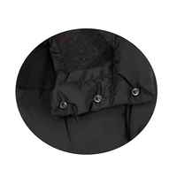 Nouvelle veste matelassée pour homme de haute qualité, couleur unie, réversible, écologique, logo frontal, respirante, coupe-vent, col montant