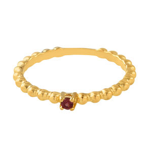 925อัญมณี CZ ชุบทองแหวนเงินแท้ - Product Image 6