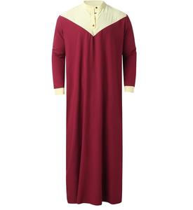 Vêtements musulmans de style Qatar arabe pour hommes Daffah Thobe Nouveau design Thobe arabe Kaftan Jubba Vente en gros OEM - Product Image 6