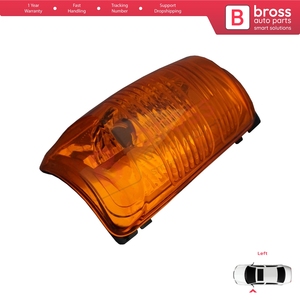 Lente de la Lámpara de Señalización Ámbar del Espejo Retrovisor Lateral Izquierdo BSP593-1 para Transit MK8 T18 V363 2013 en Adelante 1847388 - Product Image 4