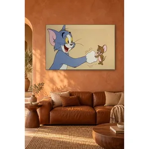 Impression sur toile Fida Tom et Jerry se serrant la main - Product Image 2
