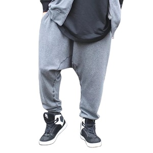 Pantalons de survêtement à entrejambe tombants personnalisés de haute qualité pour hommes élégants vêtements décontractés pantalons de survêtement pour hommes pantalons à entrejambe tombant pour hommes - Product Image 4