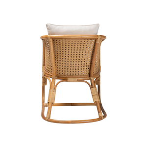 Wholesale Eco-friendly Bohemian Rattan Arm <b>Chair</b> Accent Home Furniture and Decor From Vietnam <b>for</b> Dining Leisure Outdoor Use - Product Image 3