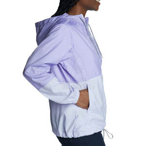 Veste coupe-vent en tricot d'hiver style streetwear - Vente en gros, tailles plus grandes, à capuche, polyester/nylon, tailles personnalisables - Product Image 6