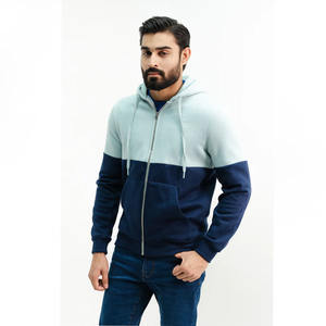 Veste à capuche zippée personnalisée unisexe, sweats-shirts en éponge français à fermeture éclair délavés à l'acide vintage pour l'impression numérique en hiver - Product Image 1