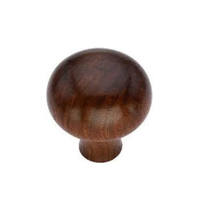 Boutons en bois d'acacia et poignée de traction et boutons de commode et de tiroir en bois utilisent des boutons en bois avec logo personnalisé - Product Image 2