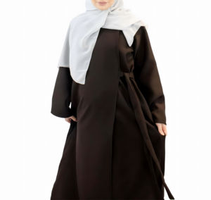 Premium Quality Popular Europe Open Abaya Set OEM Two Piece Set Women Clothing New Design <b>Muslin</b> <b>Clothes</b> Women Muslim Women Gown - Product Image 1