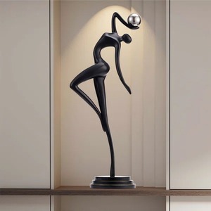 Stylish Table <b>Decorative</b> Figurine Modern Artistic Handcrafted Eye Catching Unique Centerpiece for Living <b>Space</b> - Product Image 5