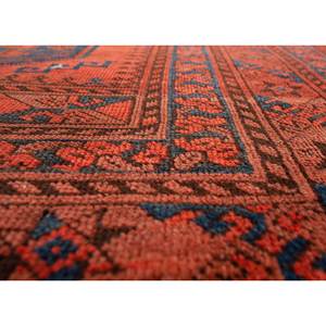 Tapis en laine noués à la main Kiaan rouge et orange, motif géométrique, pour couloir et salon, Pae-5366-9x12, grande taille, décorations pour la maison - Product Image 3