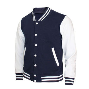 OEM Custom Chenille Embroidery <b>Patchwork</b> Breathable Windproof Winter Street Style High Quality Varsity <b>Jacket</b> for Men - Product Image 2