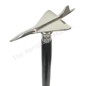 Bastón para caminar para personas mayores, tendencia, nuevo modelo de avión fundido a presión, bastón elegante para caminar para interiores/exteriores, bastón elegante para caminar para caballero - Product Image 1