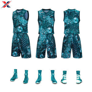 Les adultes portent des vêtements de sport de bonne qualité maillot de basket-ball pour les hommes dernière conception uniforme de basket-ball imprimé personnalisé - Product Image 2