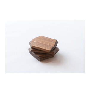 Posavasos de madera exquisito con un estilo de embalaje personalizado único con posavasos de soporte exigentes a la venta - Product Image 5