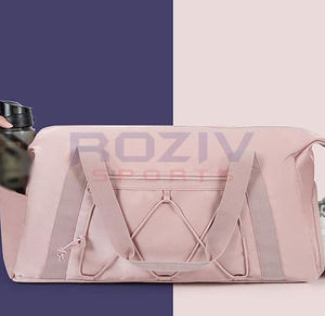 Sacs de sport d'extérieur modernes imperméables en toile avec fermeture éclair et cordon de serrage, poches humides/sèches, logo personnalisé OEM, vente en gros d'usine - Product Image 3