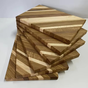 Planche à découper et plateau de service en bois, forme rectangulaire durable, épaisseur de 12 mm, passe au lave-vaisselle - Product Image 1