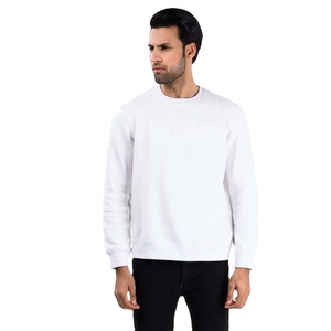 OEM ODM Pull en polaire d'hiver à motif gaufré pour hommes de haute qualité anti-rétrécissement Pull en maille Col en O Sweat-shirt personnalisé - Product Image 1