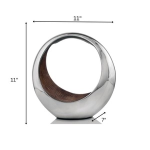 Proveedor indio de cuenco de metal para servir, venta al por mayor de diseñador de alta calidad, cuenco de fruta personalizado, gran oferta, cuenco decorativo para servir - Product Image 4
