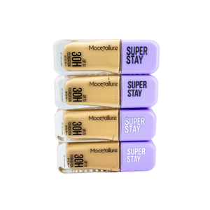 12 pzs - Mocoallure Base de Maquillaje Líquida de Alta Cobertura 30H - Corrector y Base HD - Acabado Mate Hidratante 30ml. - Product Image 3