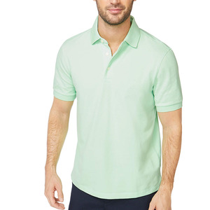 Polo en tissu de qualité pour homme, respirant, séchage rapide, anti-froissement, anti-boulochage, anti-rétrécissement, écologique - Product Image 3